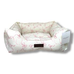 Coquette Pink Bow Pet Bed Laura Ashley